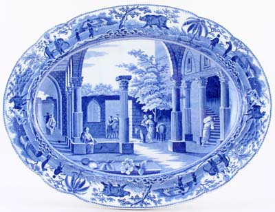 Meat Dish or Platter Antique Fragments at Limisso c1815